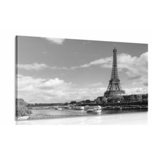 Kép Párizs fekete fehérben kép