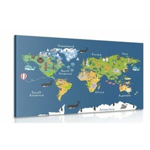 Kép világ térkép gyermekek számára kép