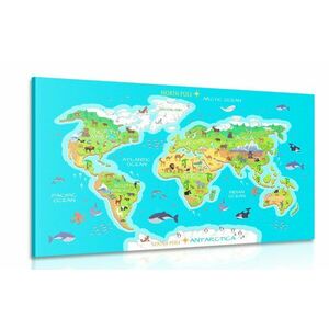 Kép földrajzi térkép gyermekek számára kép