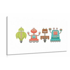 Kép robot család kép