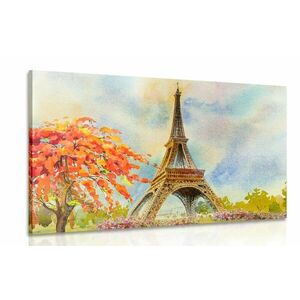 Kép Eiffel torony pasztell színekben kép