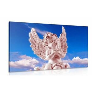 Kép rózsaszín angyal a felhőkben kép