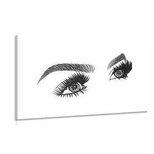 Kép minimalisztikus női szemek kép