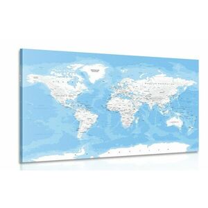 Kép stílusos világ térkép kép