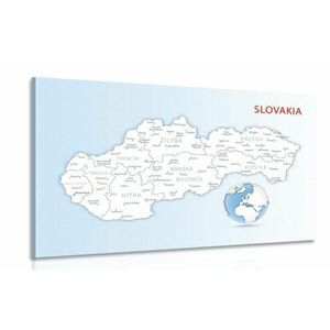 Kép Szlovákia térképe kép