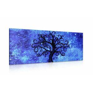 Kép életfa kék háttérben kép