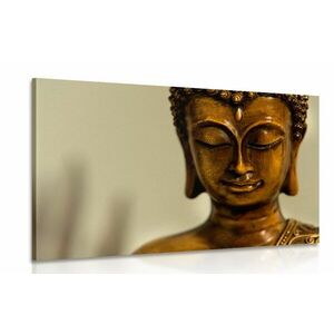 Kép bronz Buddha fej kép