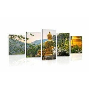 5 részes kép Buddha kilátása kép