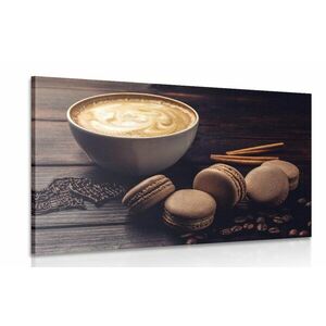 Kép csokoládés macaroons kép