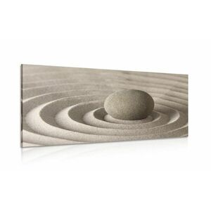 Kép meditáló kő kép