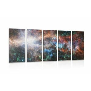 5- részes kép végtelen galaxis kép