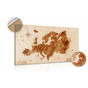 Parafa kép Retro Európa térképe kép