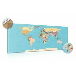 Parafa kép világ térkép megnevezésekkel kép