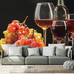 Fotótapéta bor és szőlő kép