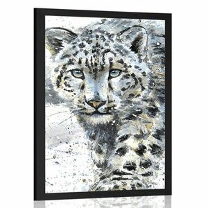 Poszter rajzolt leopárd kép