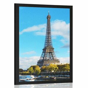 Poszter gyönyörű panoráma Párizsra kép