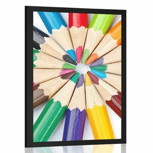 Poszter színes ceruzák kép