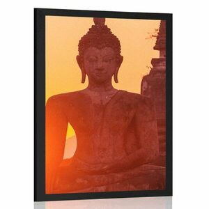Poszter Buddha kövek közelében kép