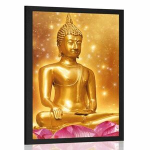 Poszter arany Buddha kép