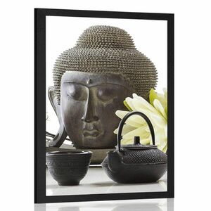 Poszter wellness csendélet Buddhával kép