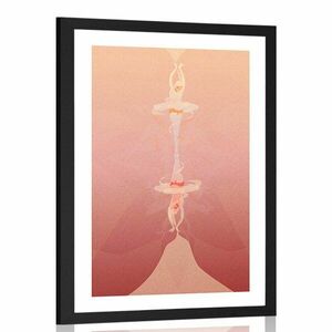 Poszter pazsportuval balerina tánc kép