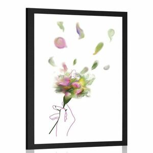 Poszter paszpotuval virágtündér kép