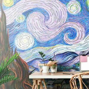 Tapéta Csillagos éj - Vincent van Gogh kép