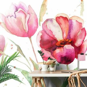 Tapéta csodás tulipán érdekes kivitelben kép
