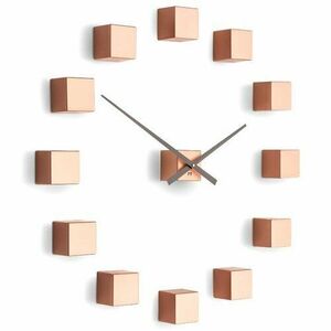 Future Time FT3000CO Cubic copper Design falra ragasztható óra, átmérő 50 cm kép