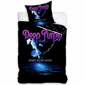 Deep Purple Smoke on the water pamut ágynemű, 140 x 200 cm, 70 x 90 cm kép