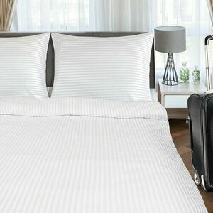 Pamut szállodai ágynemű, fehér, 140 x 200, 70 x 90 cm kép