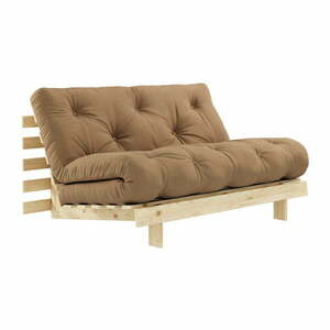 Roots barna kinyitható kanapé 140 cm - Karup Design kép