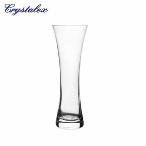 Crystalex Üveg váza, 7 x 19, 5 cm kép