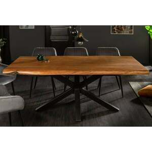 MAMMUT barna akácfa étkezőasztal kép