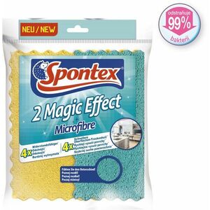 SPONTEX 2 Magic Effect Microfibre 20, 5 × 22 cm (2 db) kép