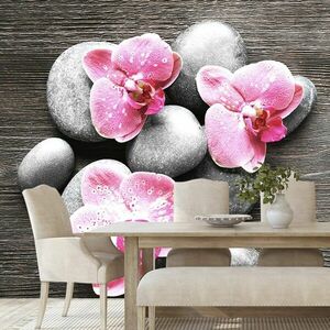 Öntapadó fotótapéta kompozíció orchidea virágokkal kép