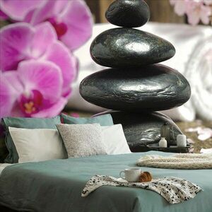 Öntapadó fotótapéta Zen relaxációs kövek kép