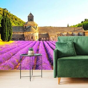 Öntapadó fotótapéta Provence levendulamezőkkel kép