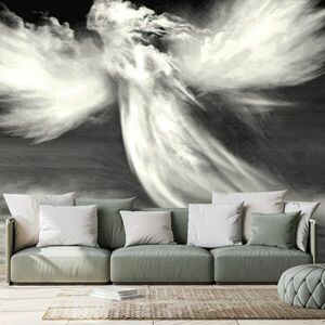 Öntapadó tapéta egy angyal képe a felhőkben kép
