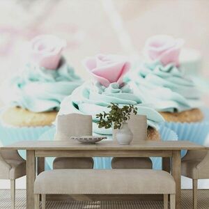 Öntapadó fotótapéta színes édes sütemény kép