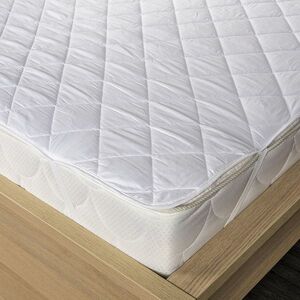 Kvalitex Átvarrott matracvédő fehér , 90 x 200 cm kép
