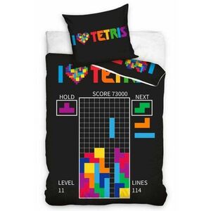 CARBOTEX kétoldalas Tetris Level 11, 140×200 cm kép