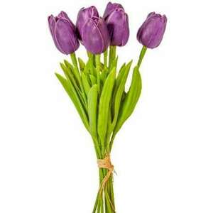 Gumi tulipán -LILA kötegben 9 szálas kép