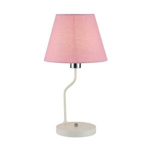 Asztali lámpa YORK 1xE14/60W/230V rózsaszín/fehér kép