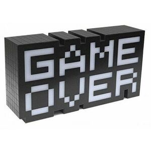 Game Over - dekoratív lámpa kép