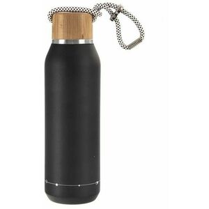 Orion Thermo palack, rozsdamentes acél/bambusz 0, 6 l fekete kép