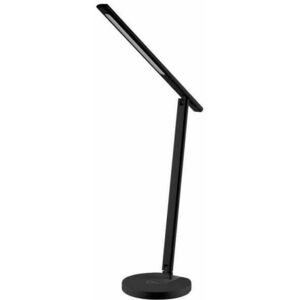 Tellur Smart Light WiFi Asztali lámpa töltővel, fekete kép