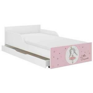 PUFI gyerekágy 160x80 matraccal és ágyneműtartóval - hercegnő kép