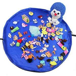 2in1 Játszószőnyeg és játéktároló - kék kép