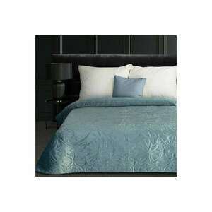 Salvia1 bársony ágytakaró Kék 220x240 cm kép